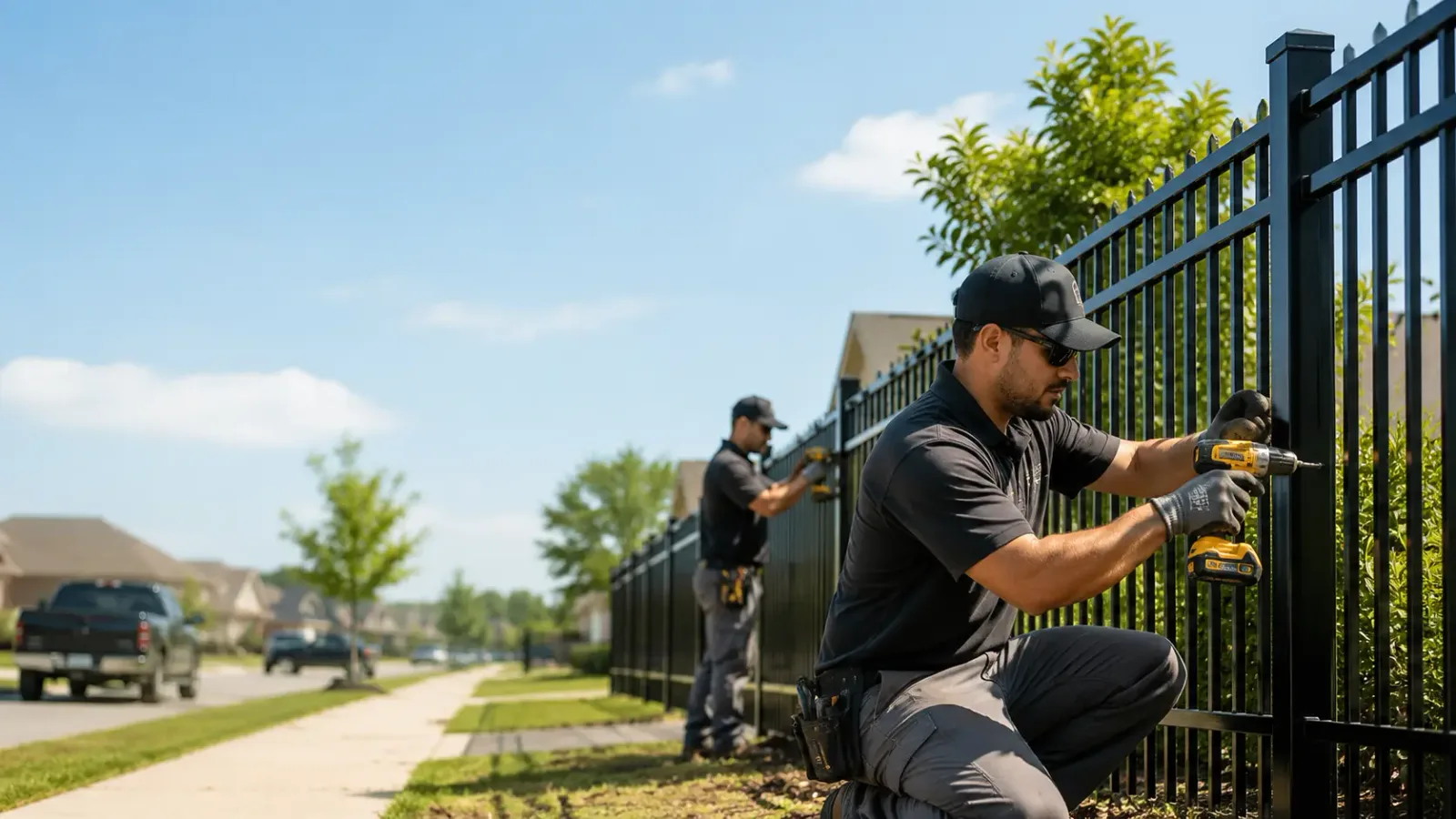 Metal Fence Installation in Myrtlewood, AL